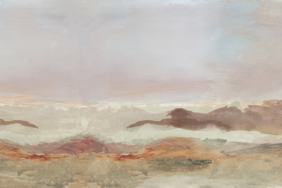 Serene Desert Horses archival giclée print by Cartissi