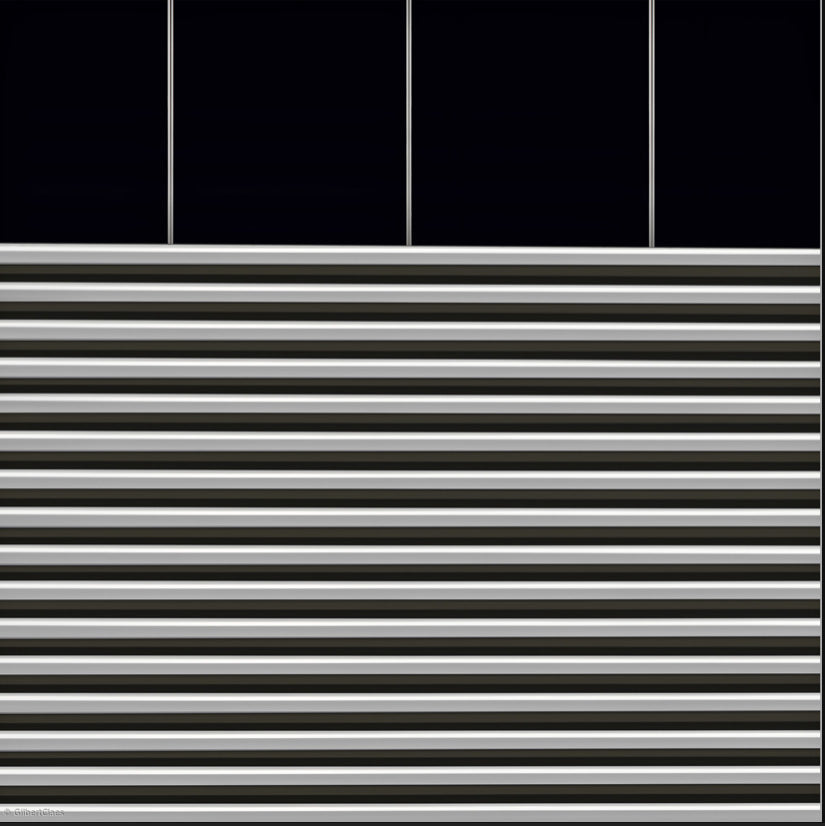 Split Plane archival giclée print by Gilbert Claes
