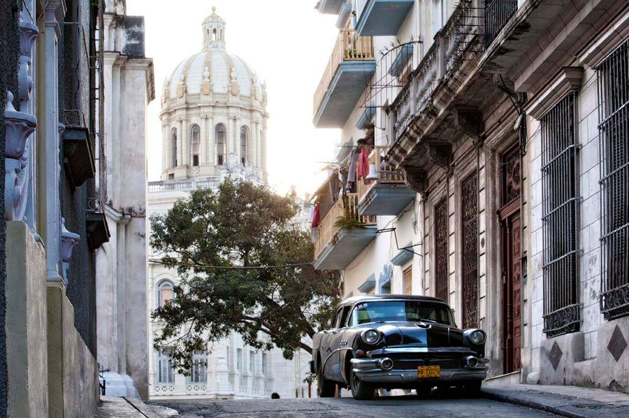 Classic Cuban Cars 10 art print by Lee Frost