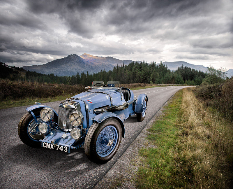 Aston Martin Ulster Series 3 Le Mans art print by Tim Wallace