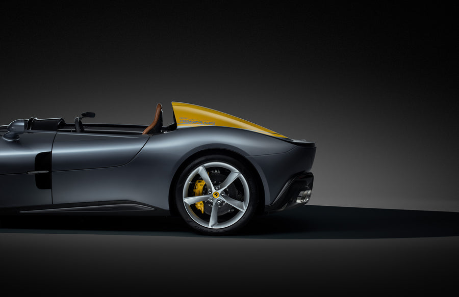 Ferrari Monza Bonus art print by Tim Wallace