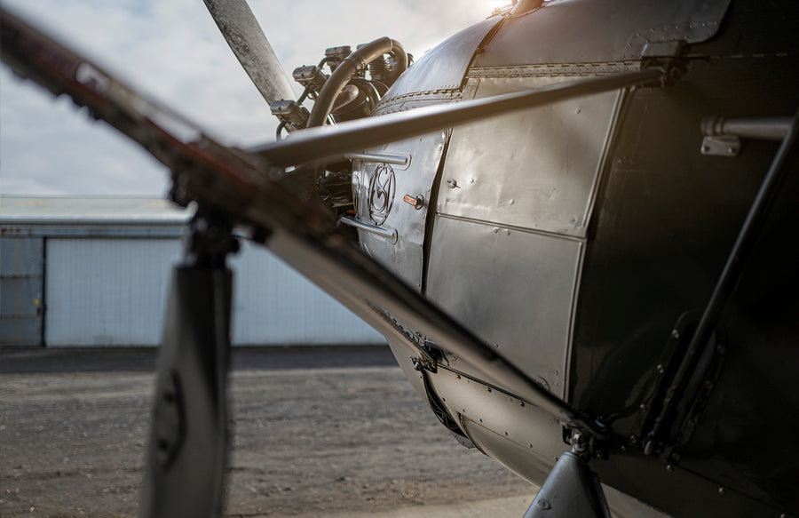 Morane Saulnier - Detail I art print by Tim Wallace