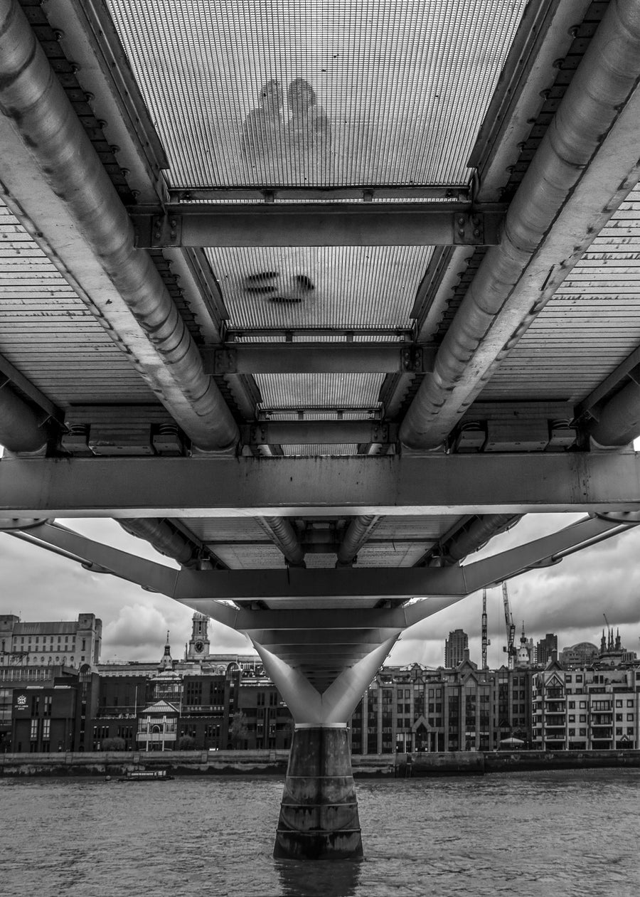 Under the Bridge archival giclée print by Chris Shepherd