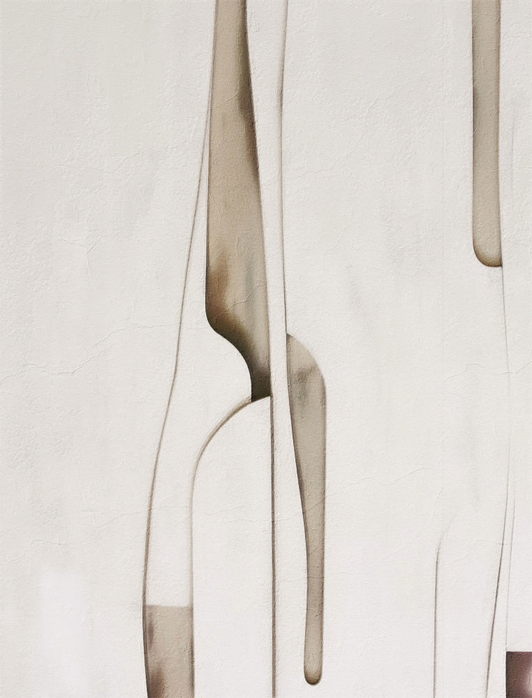 Organic Abstract Forms archival giclée print by Alma