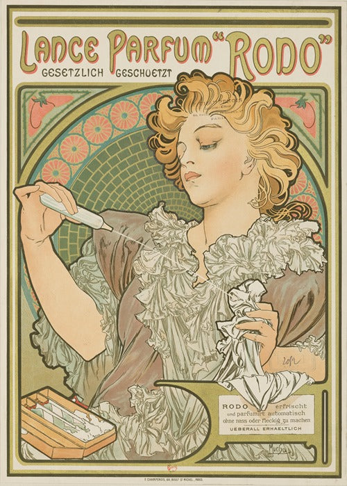 Lance Parfum Rodo by Alphonse Mucha
