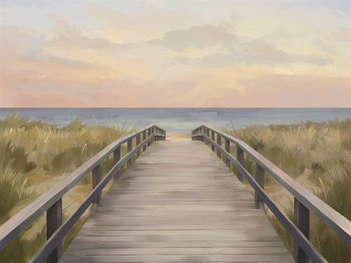 Sunset Stroll archival giclée print by Aria Ellis