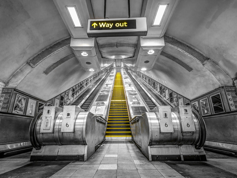 London Underground archival giclée print by Assaf Frank