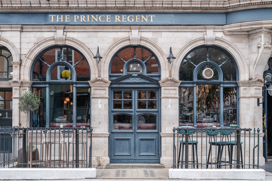 The Prince Regent London Pub archival giclée print by Assaf Frank