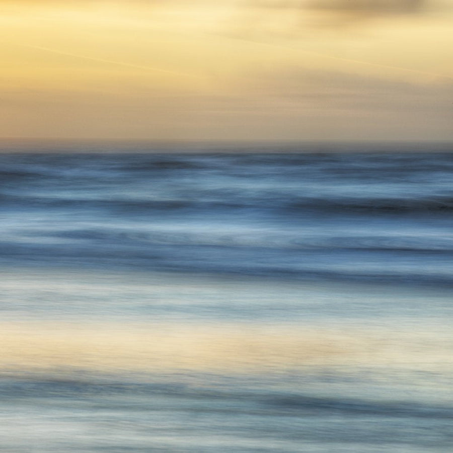 Dreamy Golden Seascape archival giclée print by Benjamine Hullot Scalvenzi