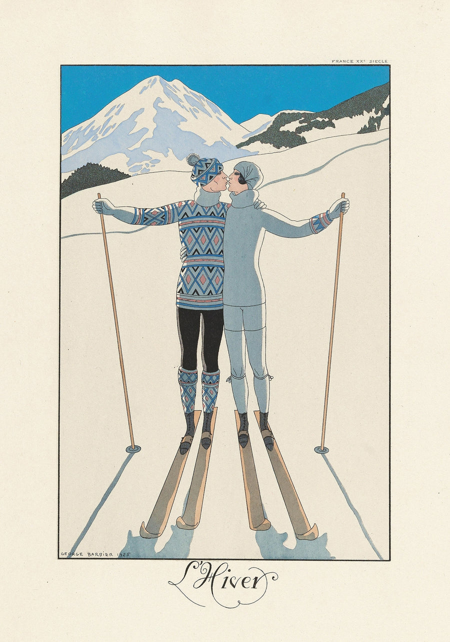 L'Hiver by George Barbier