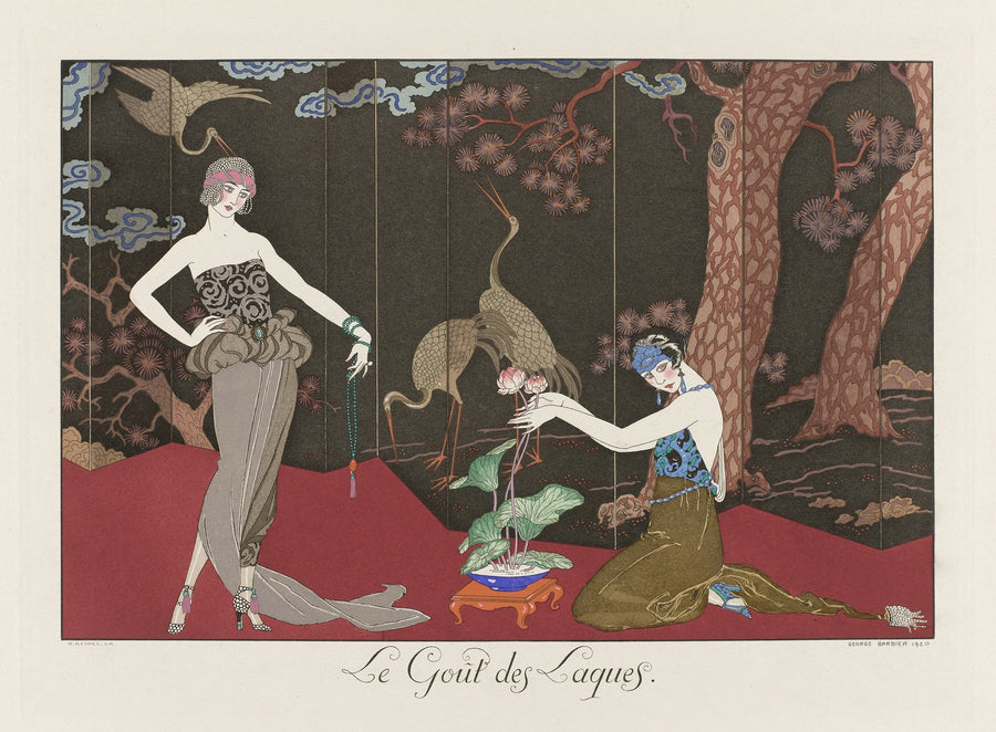 Le Goût des Laques by George Barbier
