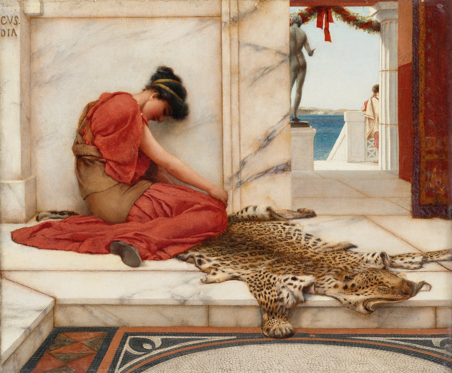 The Tiff by John William Godward