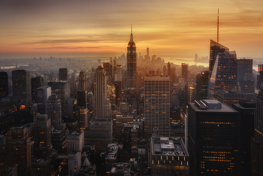 Manhattan's Light archival giclée print by Jorge Ruiz Dueso