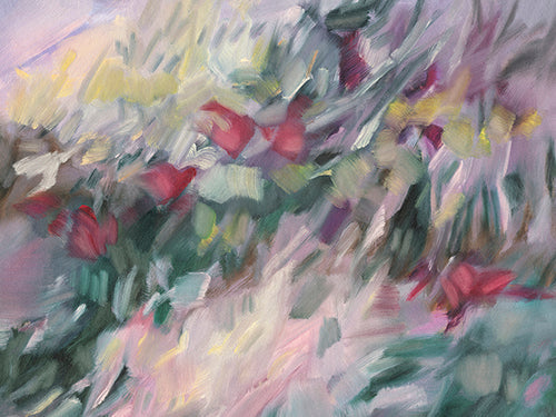 Wild Garden - Whimsical archival giclée print by Kristine Hegre