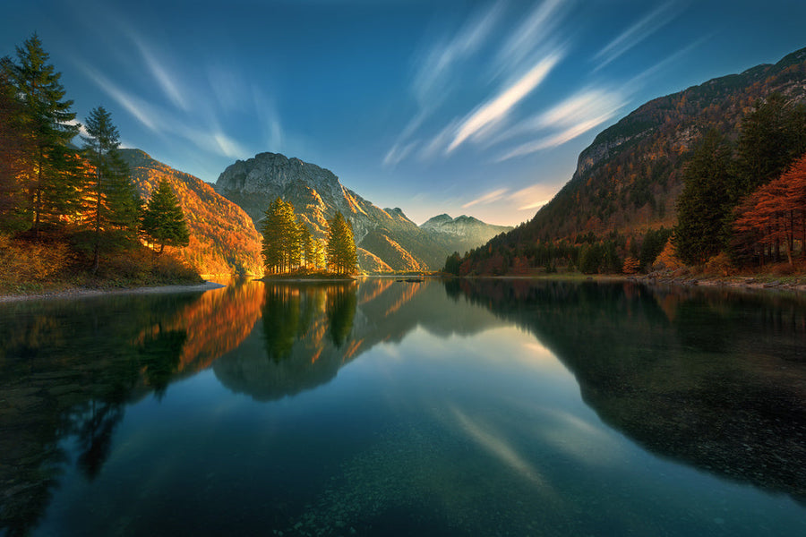 Magic Lake archival giclée print by Krzysztof Browko