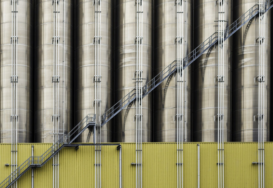 Industrial Part 1 archival giclée print by Luc Stalmans