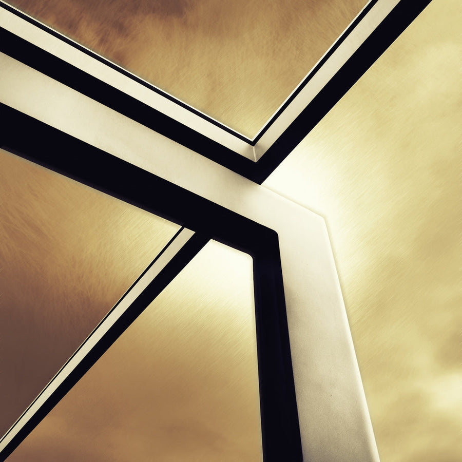 Golden Geometric Light archival giclée print by Marc Huybrighs