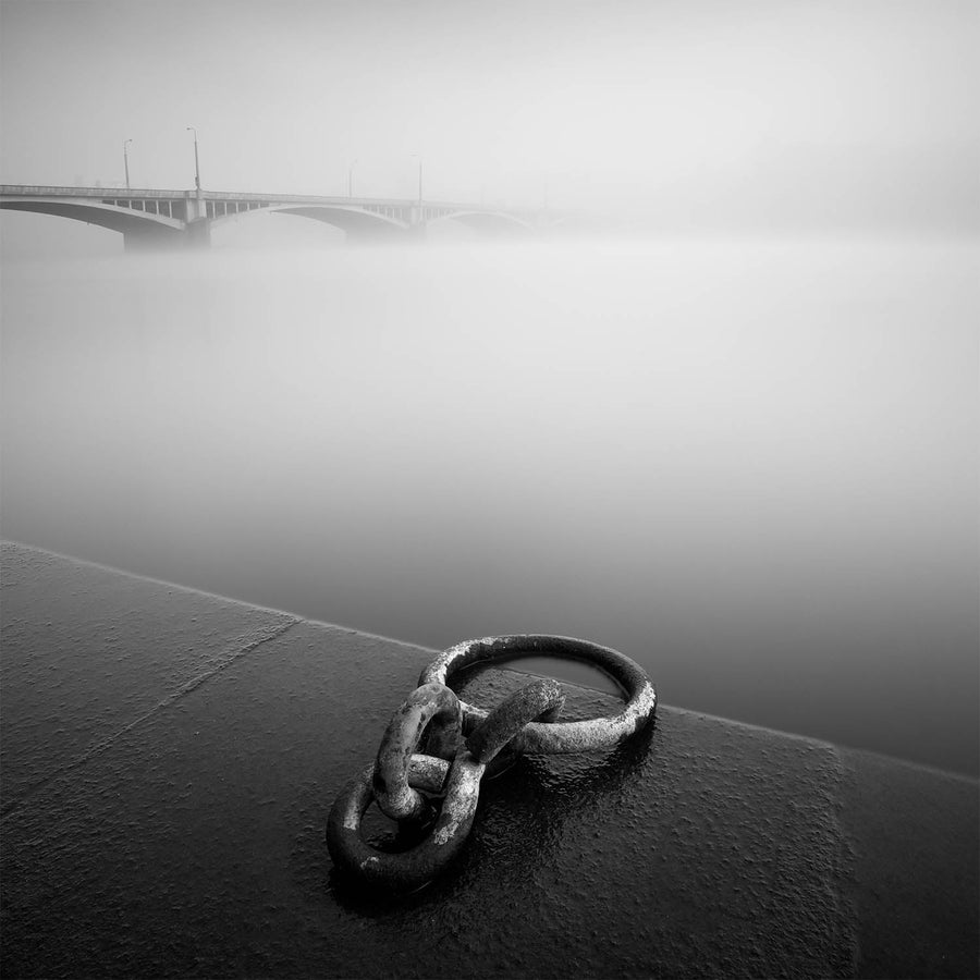 Misty River Chain archival giclée print by Martin Rak