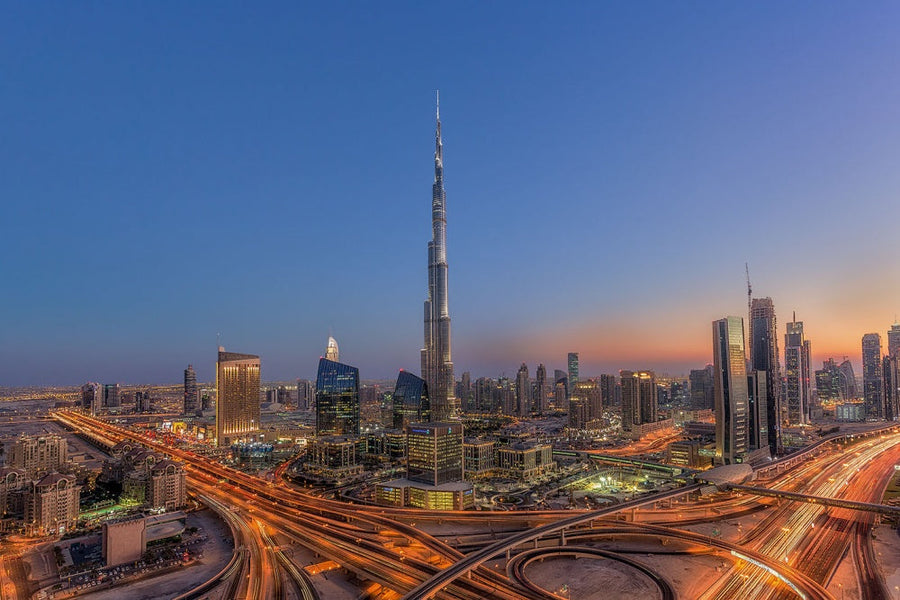 The Amazing Burj Khalifa archival giclée print by Mohammad Rustam