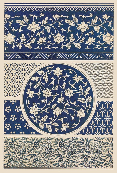 Grammar of Ornament: Chinese Ornament No. 22 by Owen Jones
