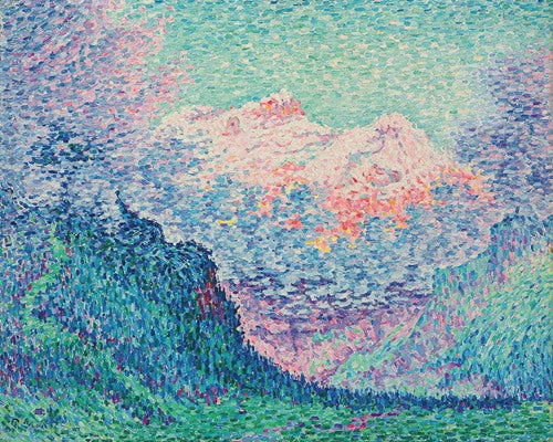 Les Diablerets by Paul Signac
