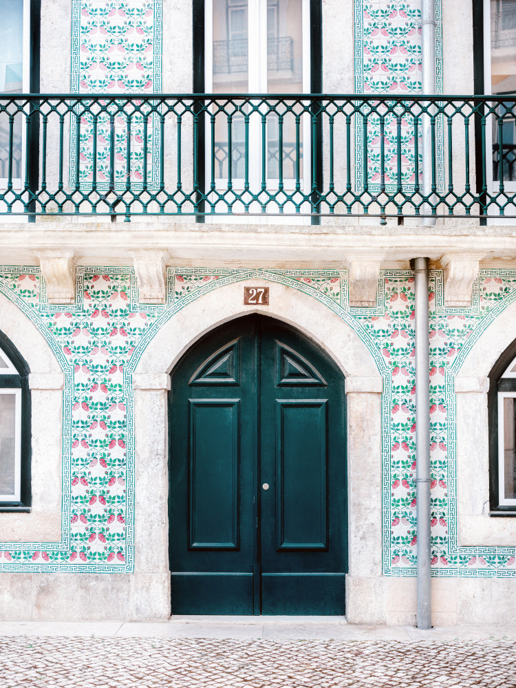 Tiled Elegance archival giclée print by Raisa Zwart