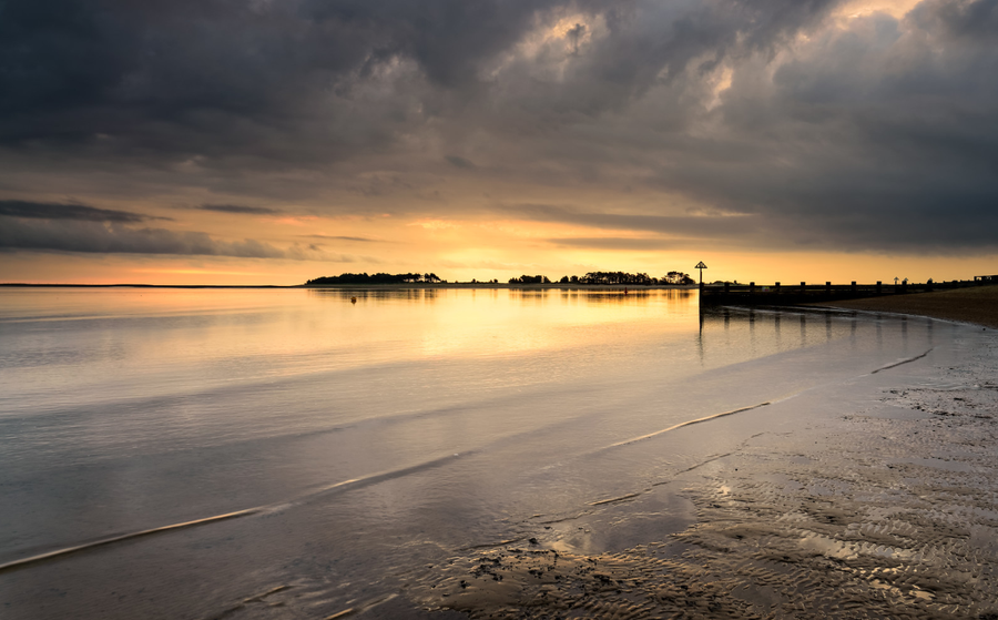 Norfolk Coast Calm by Steve Docwra