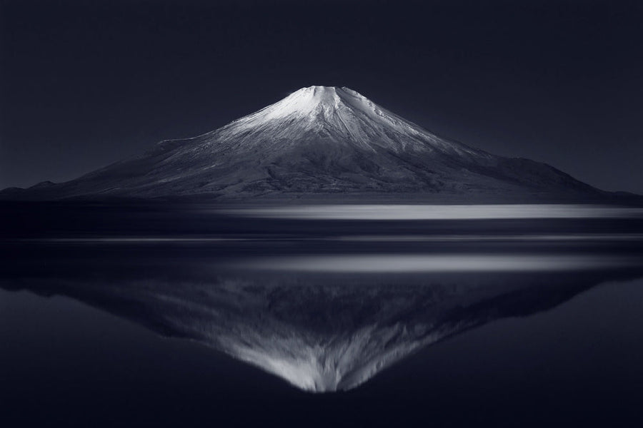 Reflection Mt. Fuji archival giclée print by Takashi Suzuki