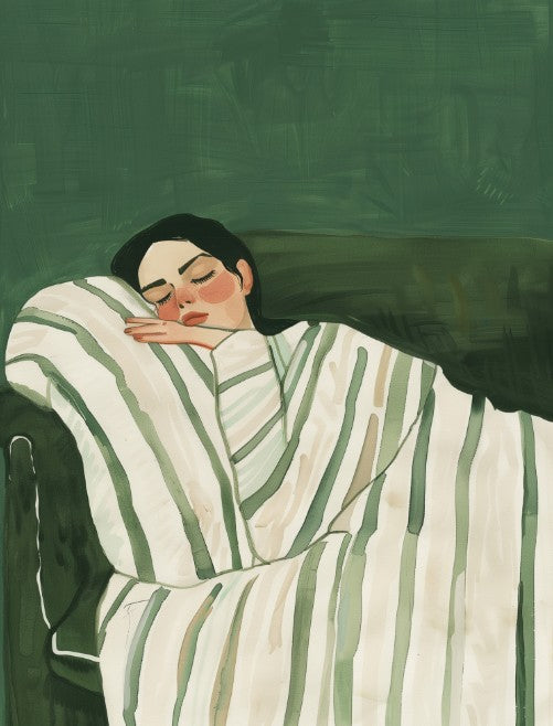 Peaceful Nap on a Sofa by The A Candles