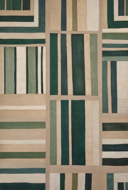 Geometric Tapestry by The Miuus Studio