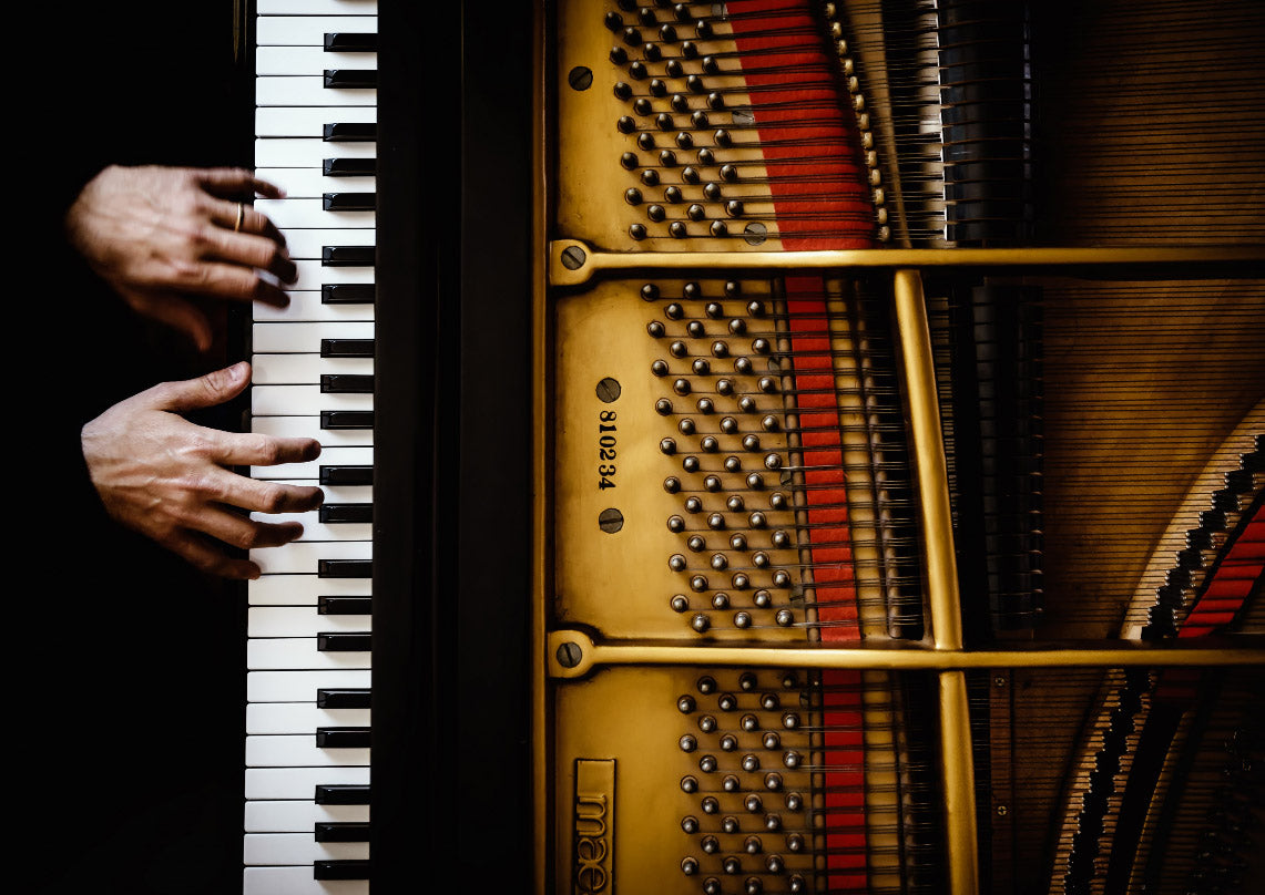 Music art print The Pianist by Sergio Rapagna