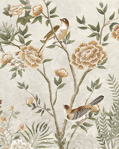 Blossoming Fresco archival giclée print by Thomas Hazlehurst