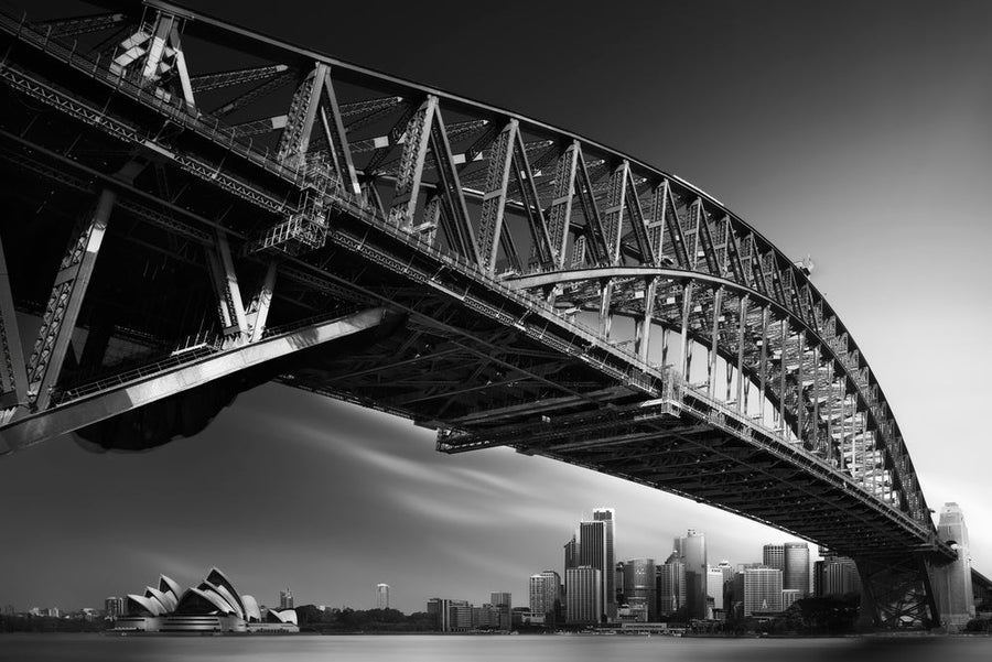 Sydney Bridge & Opera House archival giclée print by Akira Takaue