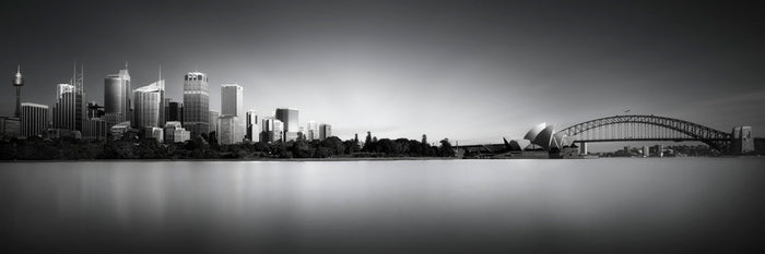Sydney City Panorama archival giclée print by Akira Takaue