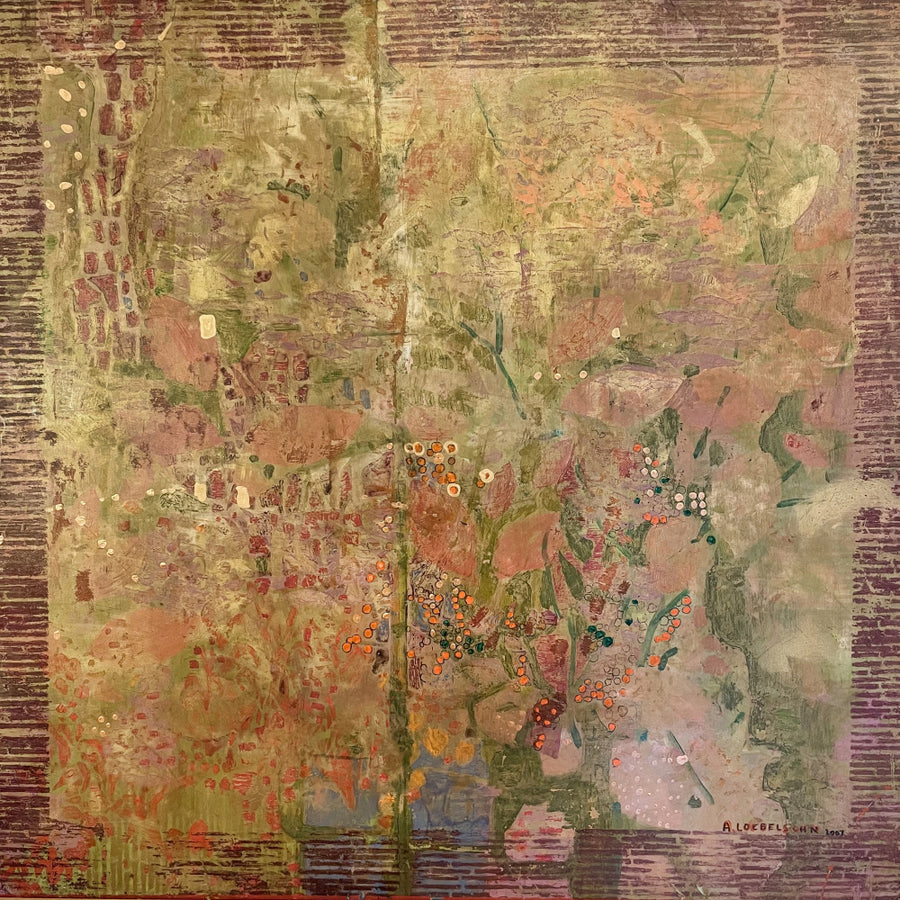 Abstract Garden Textures archival giclée print by Alise Loebelsohn
