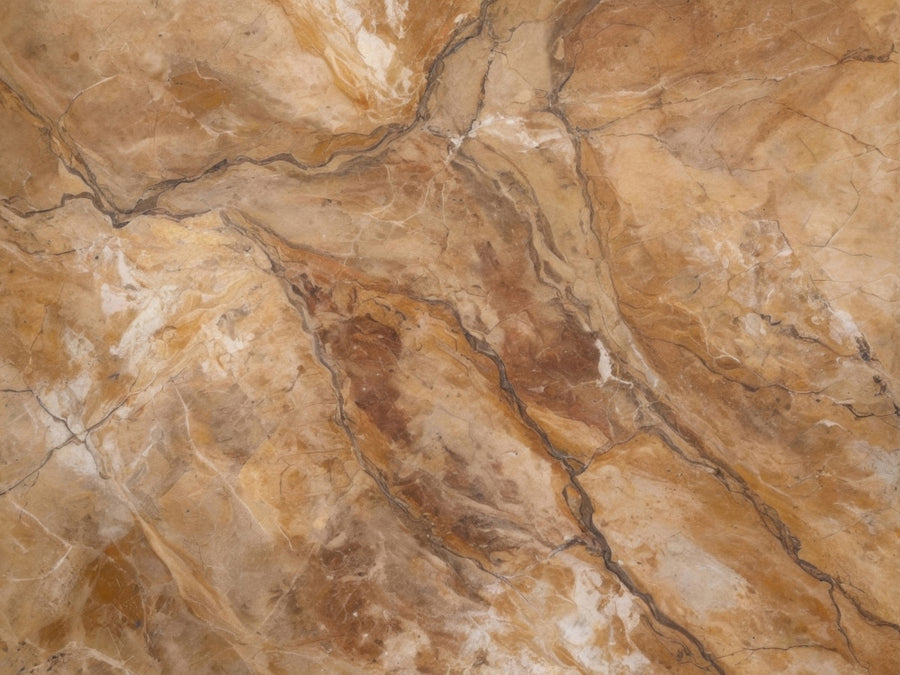 Golden Brown Marble Pattern