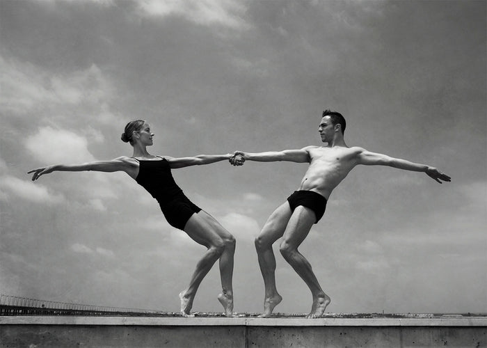 Ballet Partners In Balance archival giclée print by Antonio Arcos