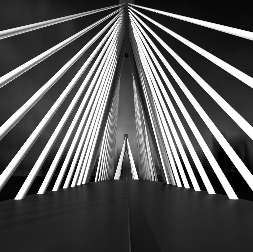 Big String Bridge archival giclée print by Antonyus Bunjamin