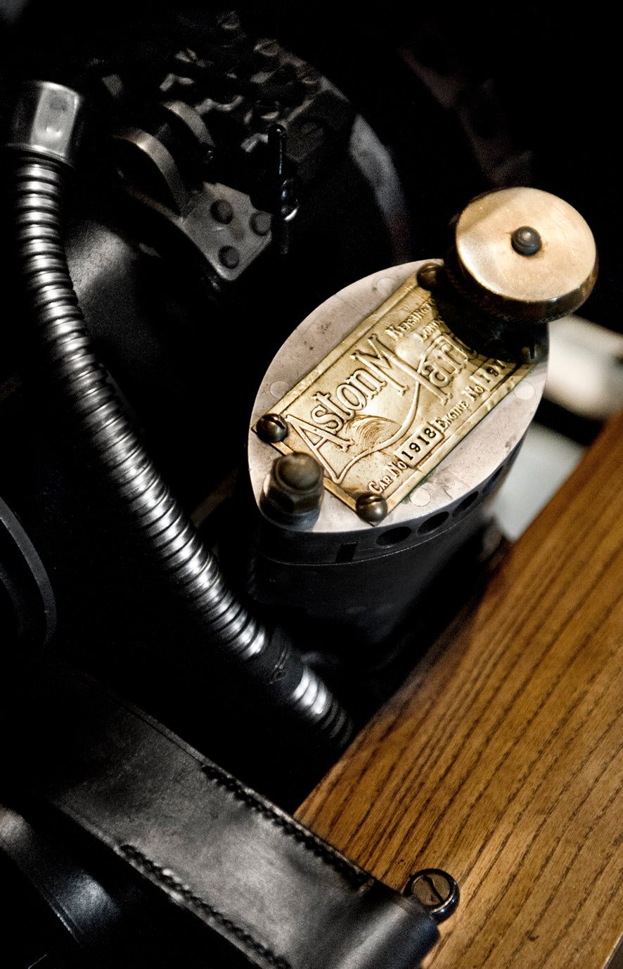 Aston Martin - Engine Detail - Portrait art print by Tim Wallace
