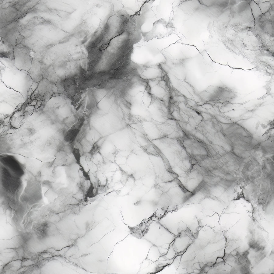White Marble Elegance archival giclée print by Bilge Paksoylu