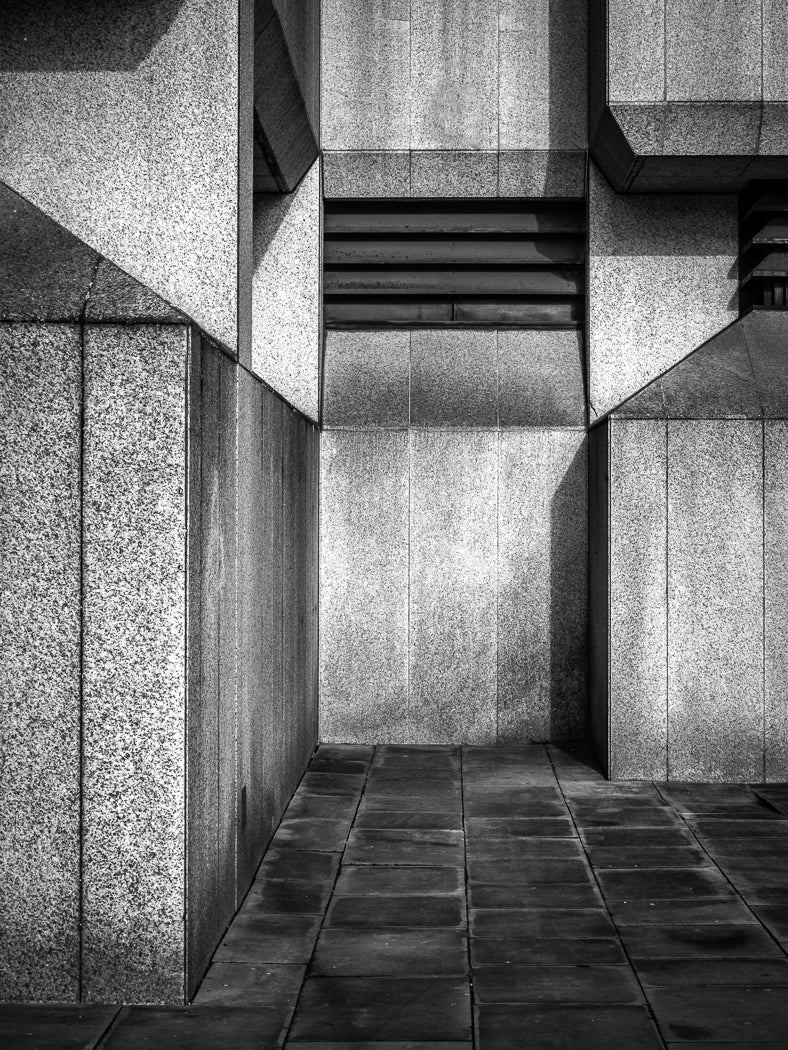 Brutalism archival giclée print by Chris Shepherd