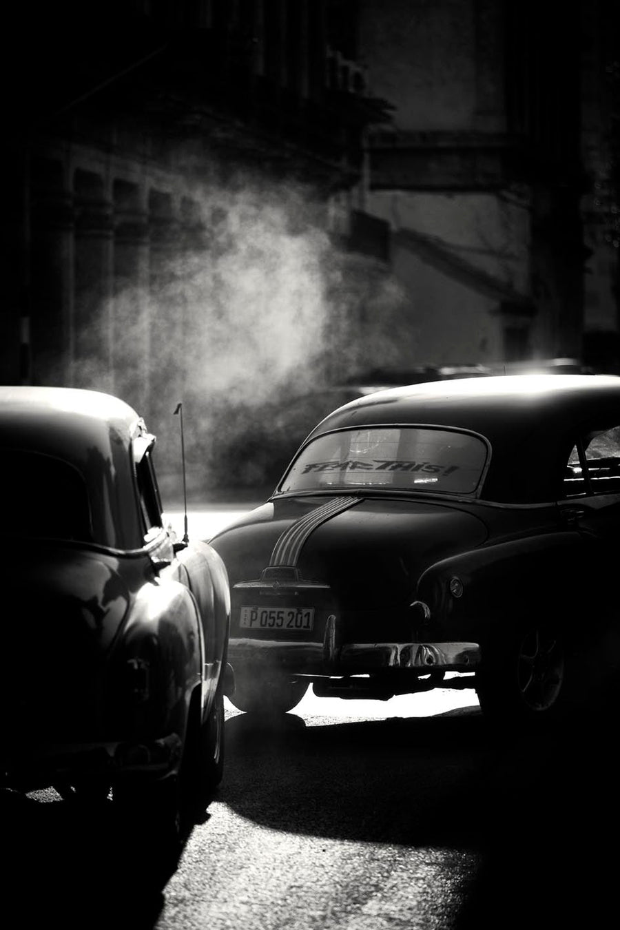 Classic American Car, Havana, Cuba 10 art print by Lee Frost