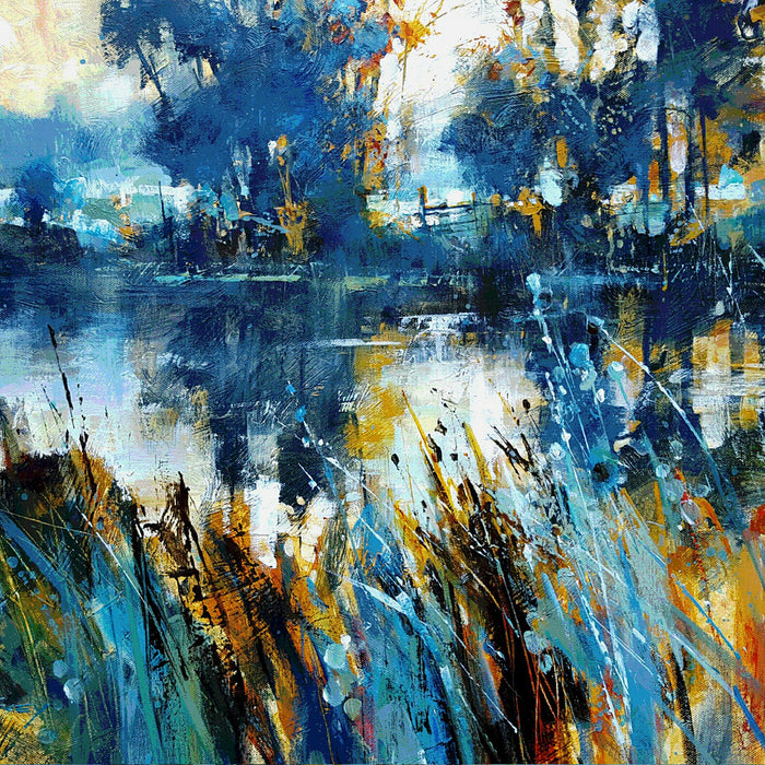 Blue River archival giclée print by Chris Forsey