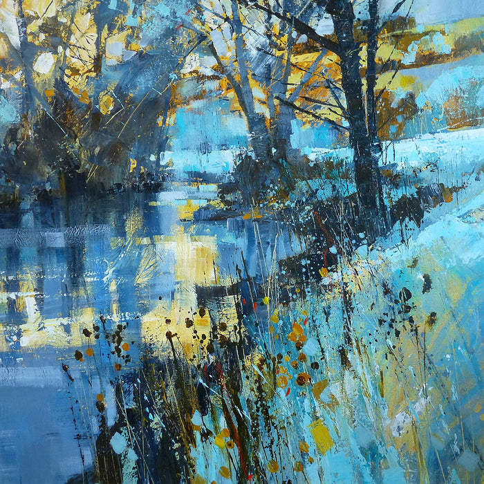 Frost on the River archival giclée print by Chris Forsey