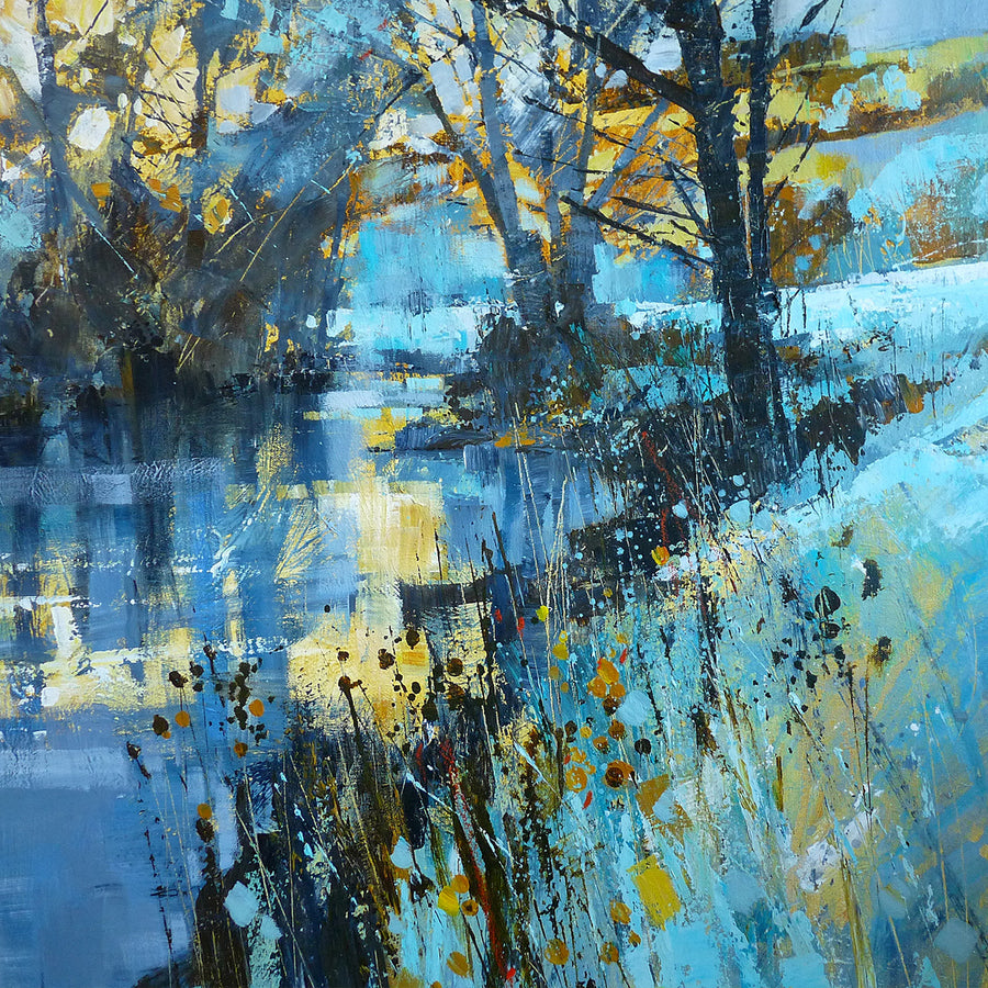 Frost on the River archival giclée print by Chris Forsey