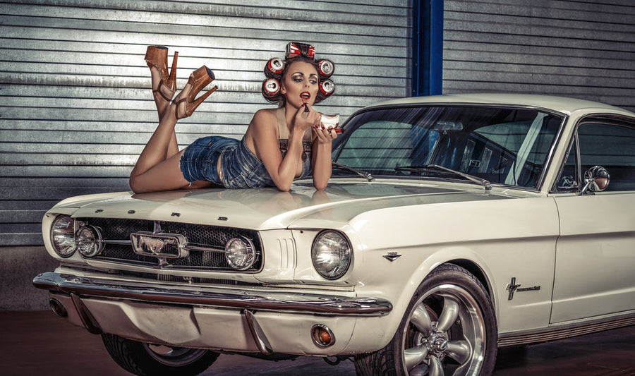 Baby you can drive my Car archival giclée print by GNo