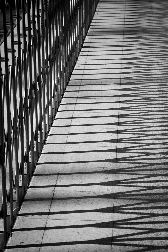 Gate Line archival giclée print by Chris Shepherd