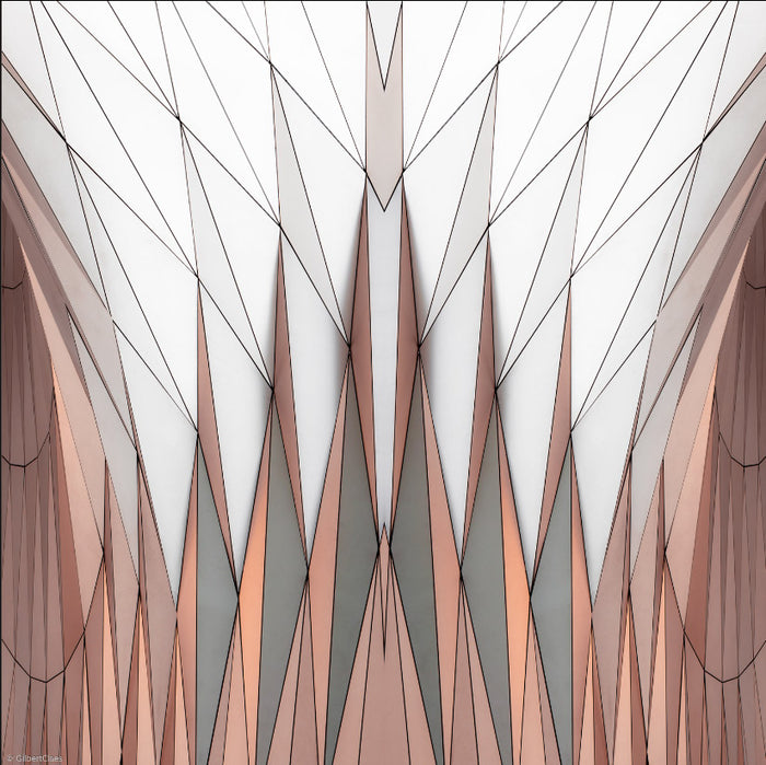 Geometric Facets archival giclée print by Gilbert Claes