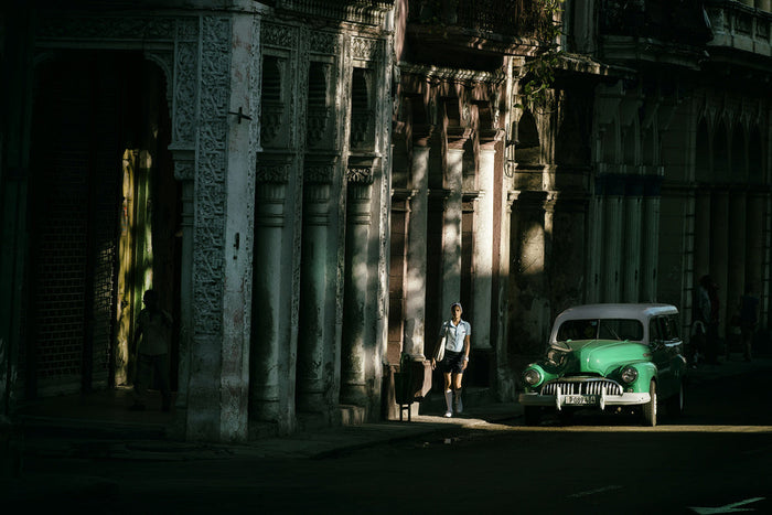Our way to Cuba archival giclée print by Gina Buliga