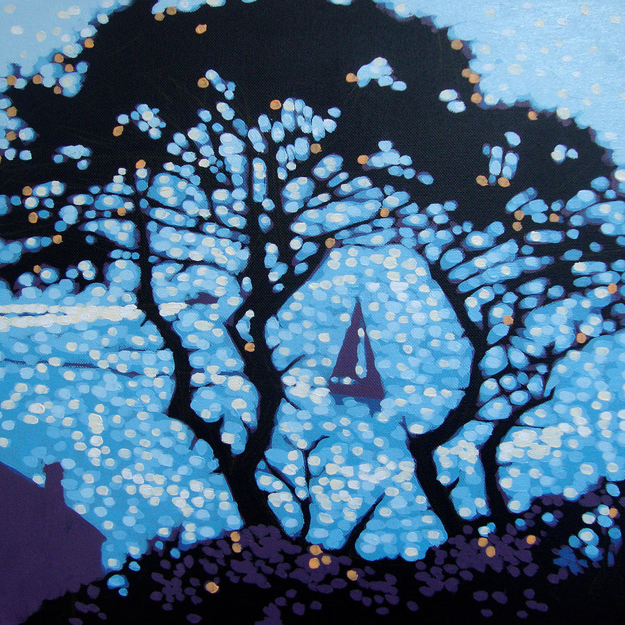 Through the Pines archival giclée print by Gordon Hunt